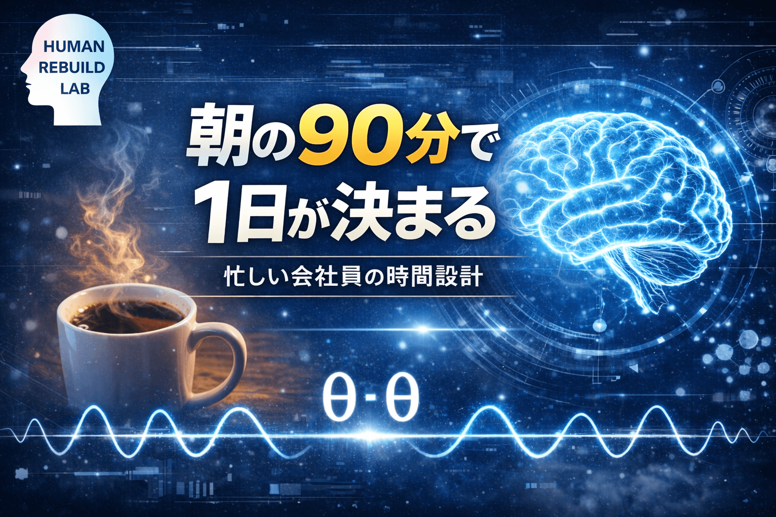 朝の90分で1日が決まる|忙しい会社員のための時間設計テンプレ