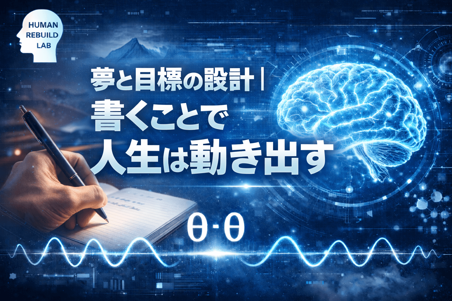 夢と目標の設計①|書くことで人生は動き出す