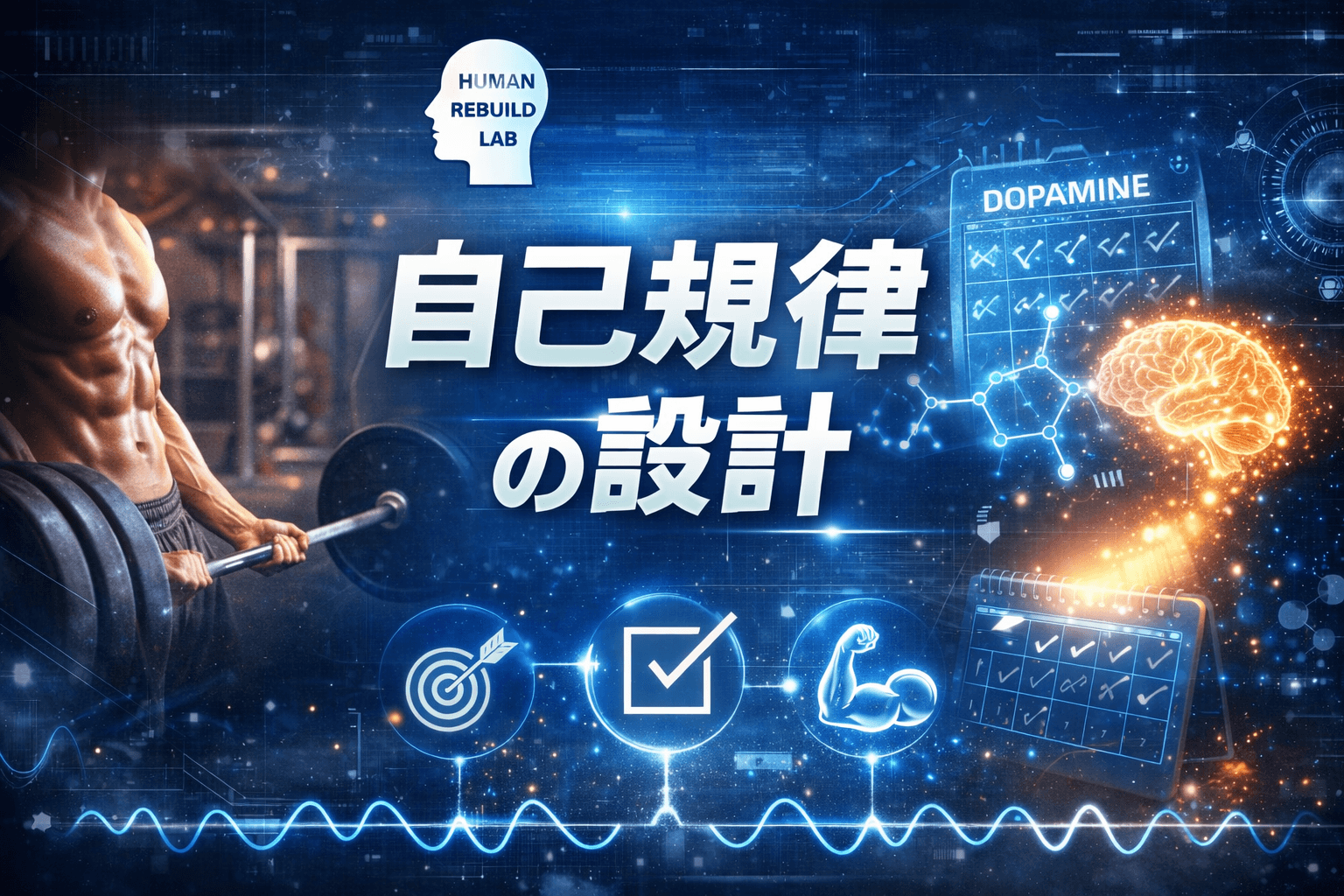 自己規律の設計|ジムに行くだけ依存症になれ